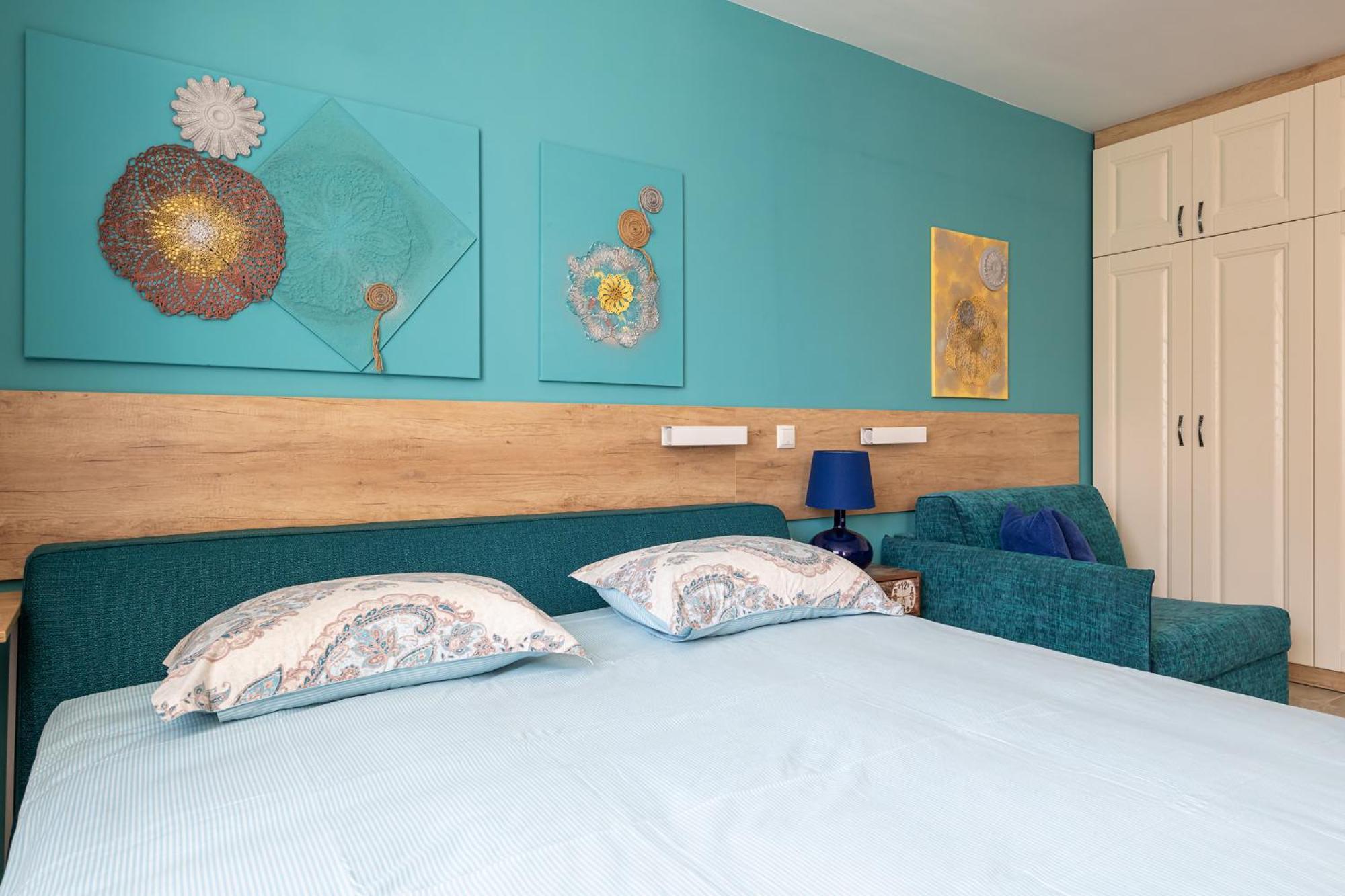 Turquoise Lägenhet Pomorie Exteriör bild
